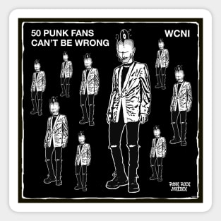 50 Punks Can't Be Wrong Magnet